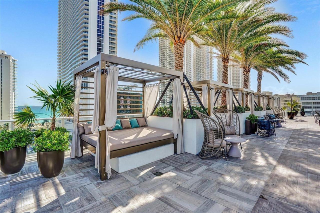 Hyde Beach House Three-Bedroom, Waterfront, Ocean And Intercostal View, Rooftop Pool, 5 Min Walk To Beach Hollywood Dış mekan fotoğraf