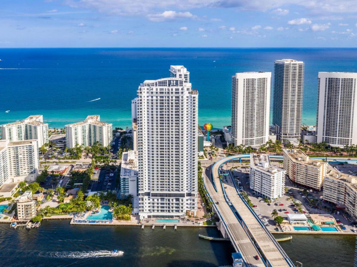 Hyde Beach House Three-Bedroom, Waterfront, Ocean And Intercostal View, Rooftop Pool, 5 Min Walk To Beach Hollywood Dış mekan fotoğraf