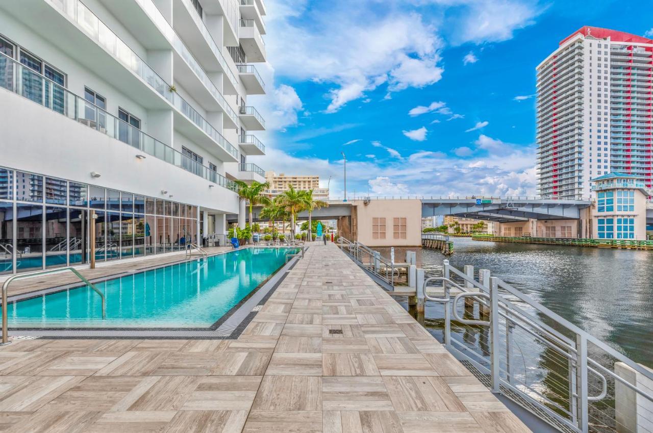 Hyde Beach House Three-Bedroom, Waterfront, Ocean And Intercostal View, Rooftop Pool, 5 Min Walk To Beach Hollywood Dış mekan fotoğraf