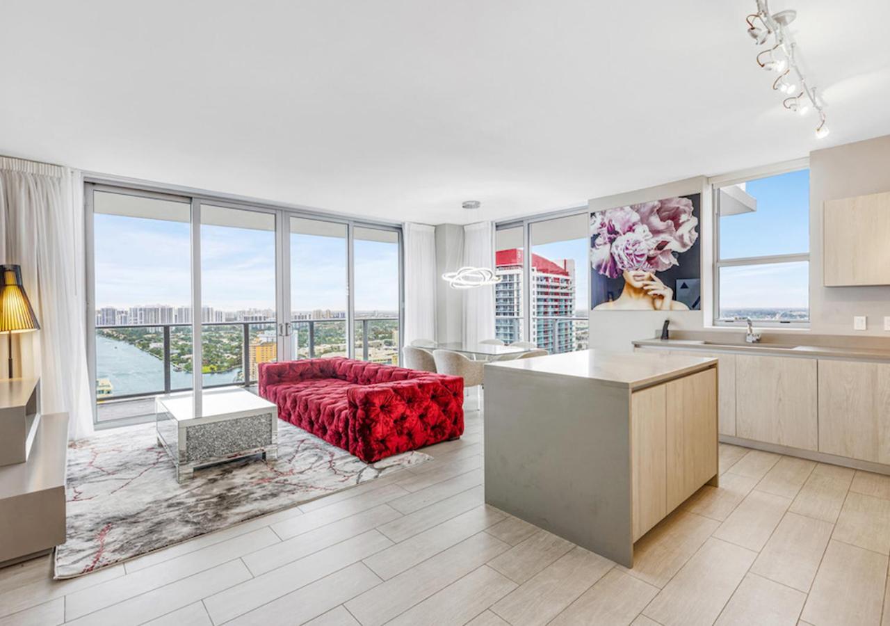 Hyde Beach House Three-Bedroom, Waterfront, Ocean And Intercostal View, Rooftop Pool, 5 Min Walk To Beach Hollywood Dış mekan fotoğraf