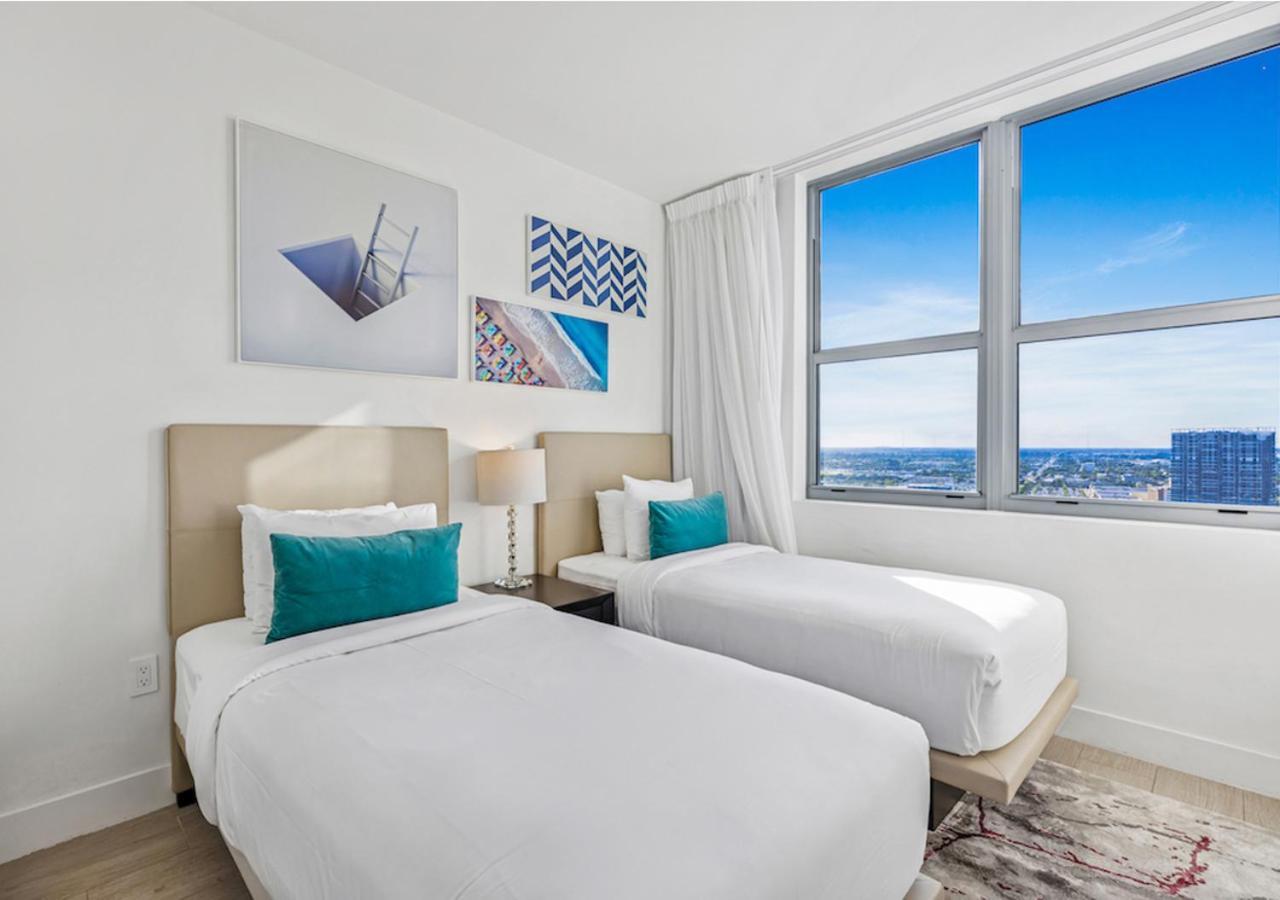 Hyde Beach House Three-Bedroom, Waterfront, Ocean And Intercostal View, Rooftop Pool, 5 Min Walk To Beach Hollywood Dış mekan fotoğraf