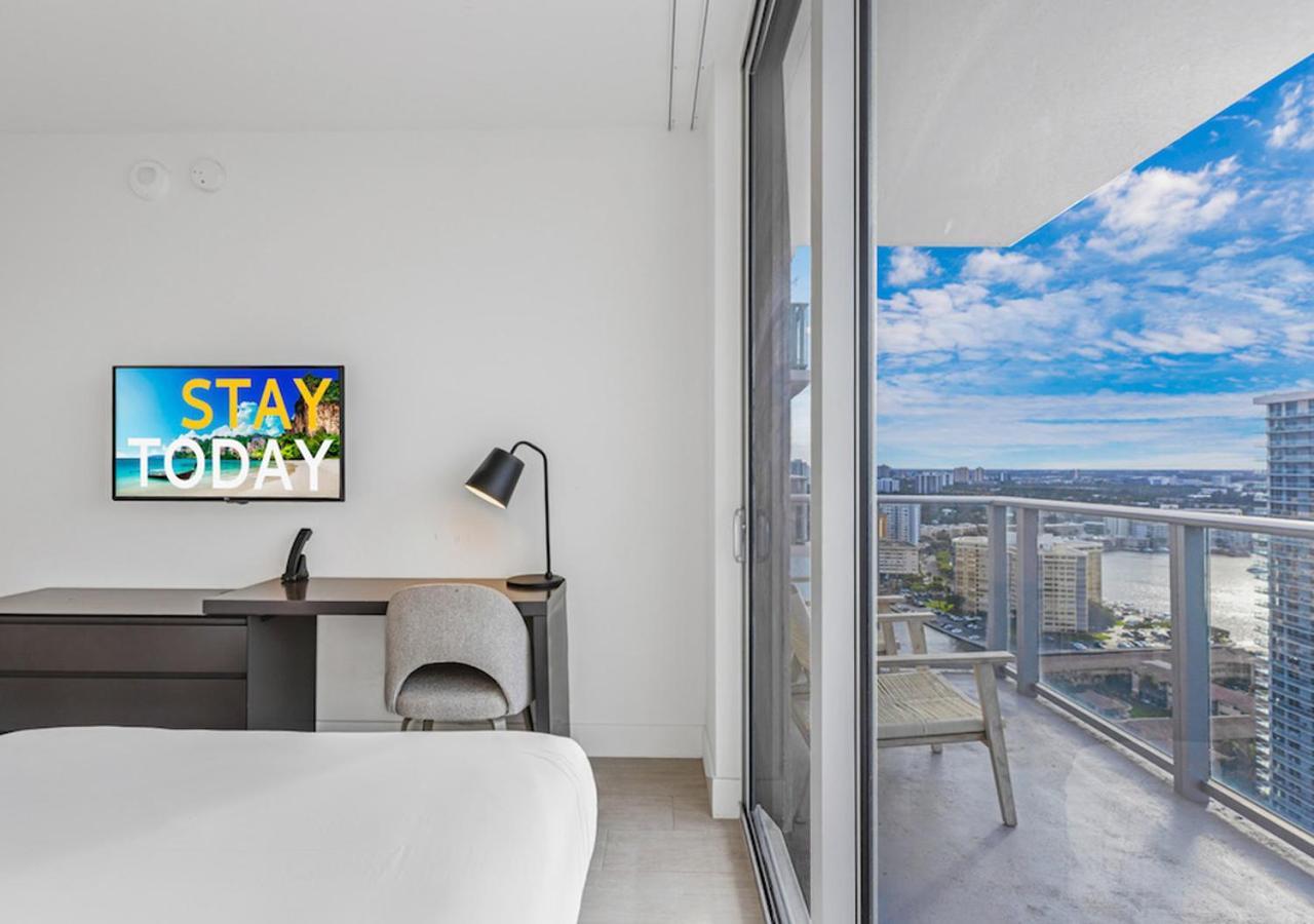 Hyde Beach House Three-Bedroom, Waterfront, Ocean And Intercostal View, Rooftop Pool, 5 Min Walk To Beach Hollywood Dış mekan fotoğraf