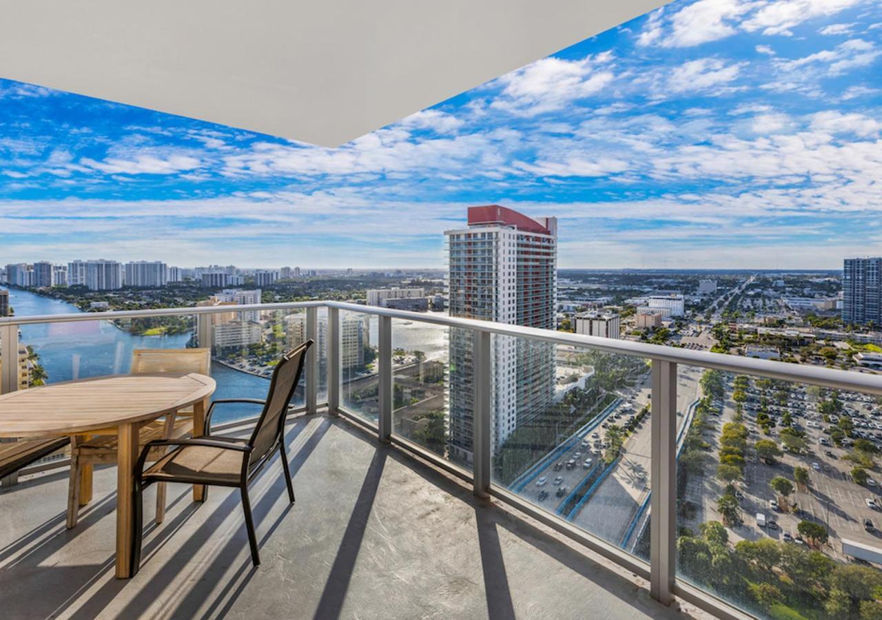 Hyde Beach House Three-Bedroom, Waterfront, Ocean And Intercostal View, Rooftop Pool, 5 Min Walk To Beach Hollywood Dış mekan fotoğraf