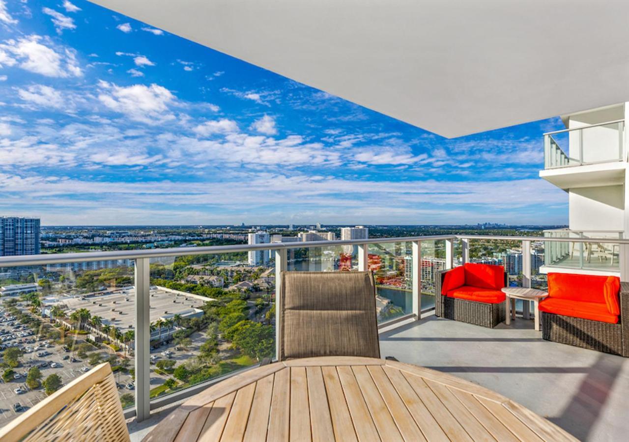Hyde Beach House Three-Bedroom, Waterfront, Ocean And Intercostal View, Rooftop Pool, 5 Min Walk To Beach Hollywood Dış mekan fotoğraf