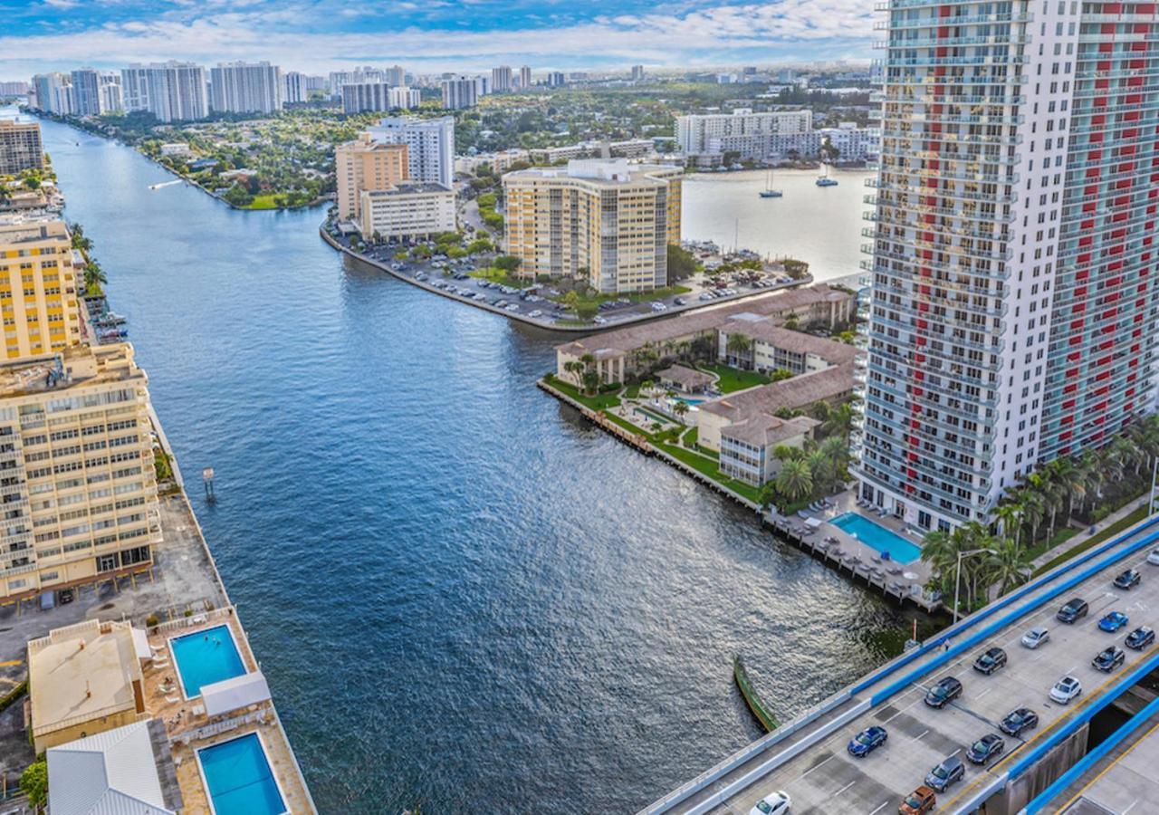 Hyde Beach House Three-Bedroom, Waterfront, Ocean And Intercostal View, Rooftop Pool, 5 Min Walk To Beach Hollywood Dış mekan fotoğraf